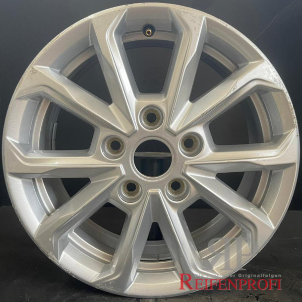 Original VW T7 16 Zoll Syrakus Einzelfelge 7T0601025 6,5x16 ET60 Silber 345-AE31