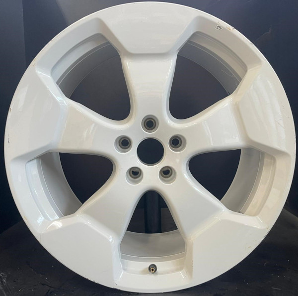 Original VW ID. Buzz 20 Zoll Einzelfelge 9,5Jx20 ET56 Hinterachse 1T3601025AD Stockton Weiß RR20-C