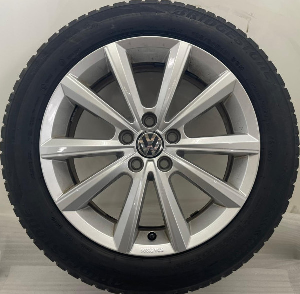 Original VW Polo 6Jx16 Zoll ET45 LK5x100 ML57,1 Merano 2G0601025AF Winterräder 331-B