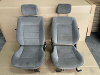 Original VW Golf 2 Sitzgarnitur Ausstattung Fahrer Beifahrer Rücksitzbank gebraucht MT966/MT967