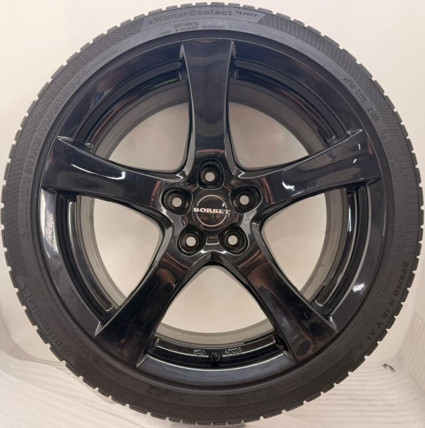 18 Zoll VW Golf 7 8 Winterräder Borbet KBA 49080 8x18 ET50 5x112 gebraucht 339-B