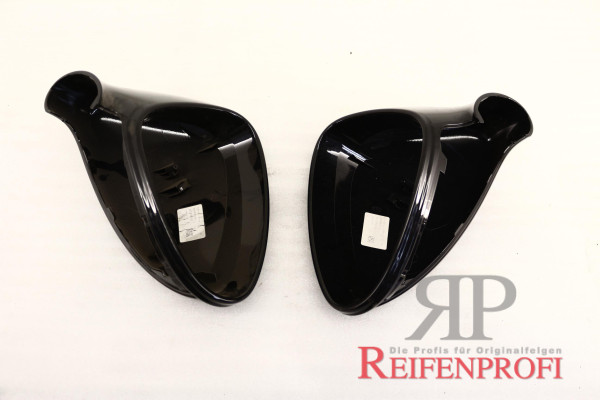 Original Porsche 970 Panamera Außenspiegelabdeckung Schwarz Hochglanz Gehäuse A2719435/A2719436