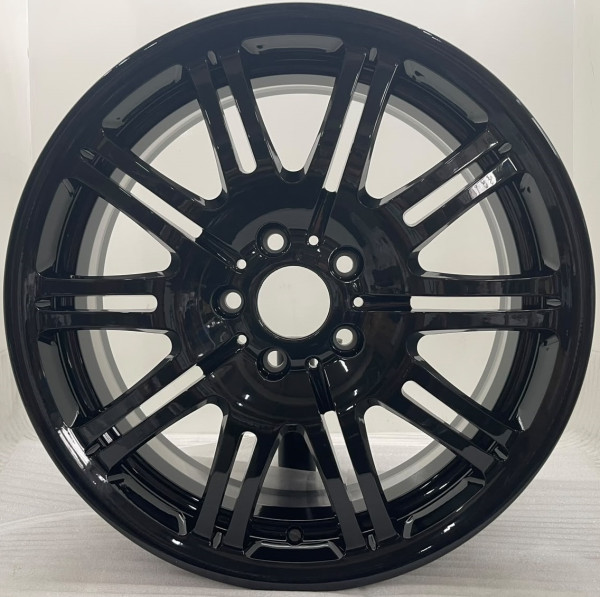 Original BMW M3 E46 19 Zoll M67 Styling Einzelfelge 2229650 8x19 ET47 Schwarz Hochglanz