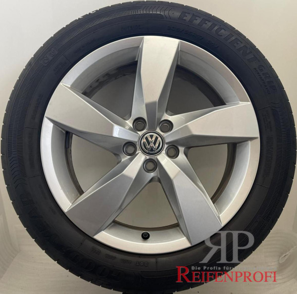 Original VW T-Cross 17 Zoll Sommerräder 2GM601025A 6,5x17 ET39 Chesterfield 340-B