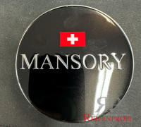 Original Mansory C5 Nabendeckel Schwarz Schwarz Rot neuwertig