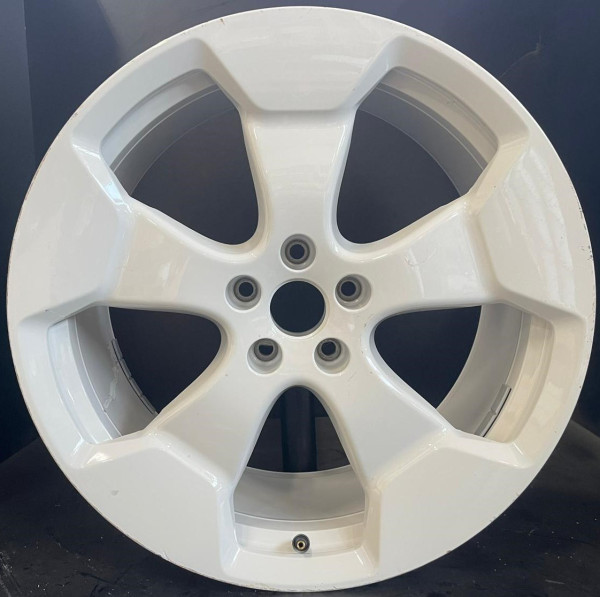 Original VW ID. Buzz 20 Zoll Einzelfelge 9,5Jx20 ET56 Hinterachse 1T3601025AD Stockton Weiß RR17-C