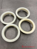 Zentrierring Set 4 Stück 63,4mm-56,1mm weiß neu/unbenutzt
