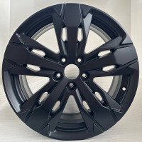 Original Peugeot 5008 3008 18 Zoll Felgen Satz 7,5x18 ET48 9811635077 Schwarz seidenmatt