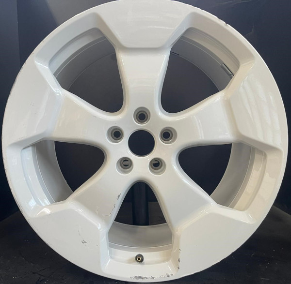 Original VW ID. Buzz 20 Zoll Einzelfelge 9,5Jx20 ET56 Hinterachse 1T3601025AD Stockton Weiß RR17-C