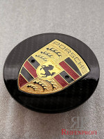 Original Porsche Macan Spyder 9P1601149A Nabendeckel 76mm Carbon