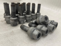 1x Radschrauben M14x1,5x36 Kugel Kugelbund Original Porsche Audi Q7 SW19 L36