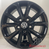Original VW T7 16 Zoll Syrakus Felgen Satz 7T0601025 6,5x16 ET60 Schwarz Hochglanz 339-A