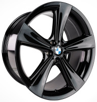 Original BMW X6 E71 21 Zoll Felgen Satz 6782833 6771425 10x21 ET40 11,5x21 ET38 Styling 128 Black g.