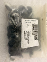 Original Volkswagen Polo Satz Befestigungsteile Stoßfänger Vorne 6R0898623D NEU MT1246