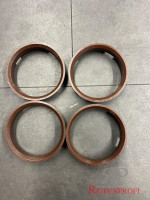 Zentrierring Set 4 Stück 72,6mm-66,6mm braun neu/unbenutzt