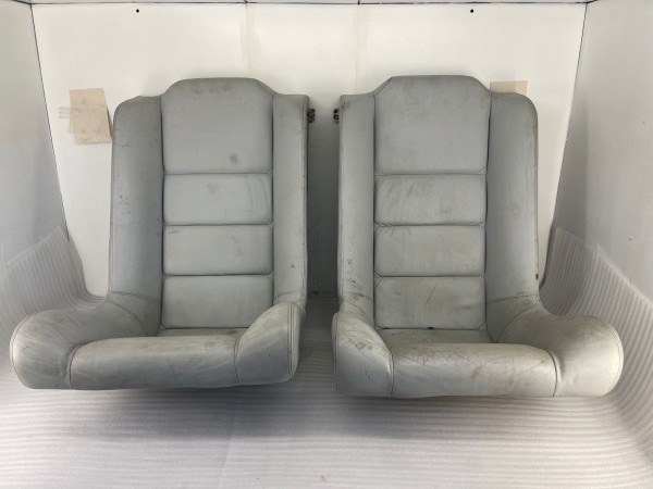 Original BMW E31 8er Sitze Rücksitzbank grau gebraucht MT963