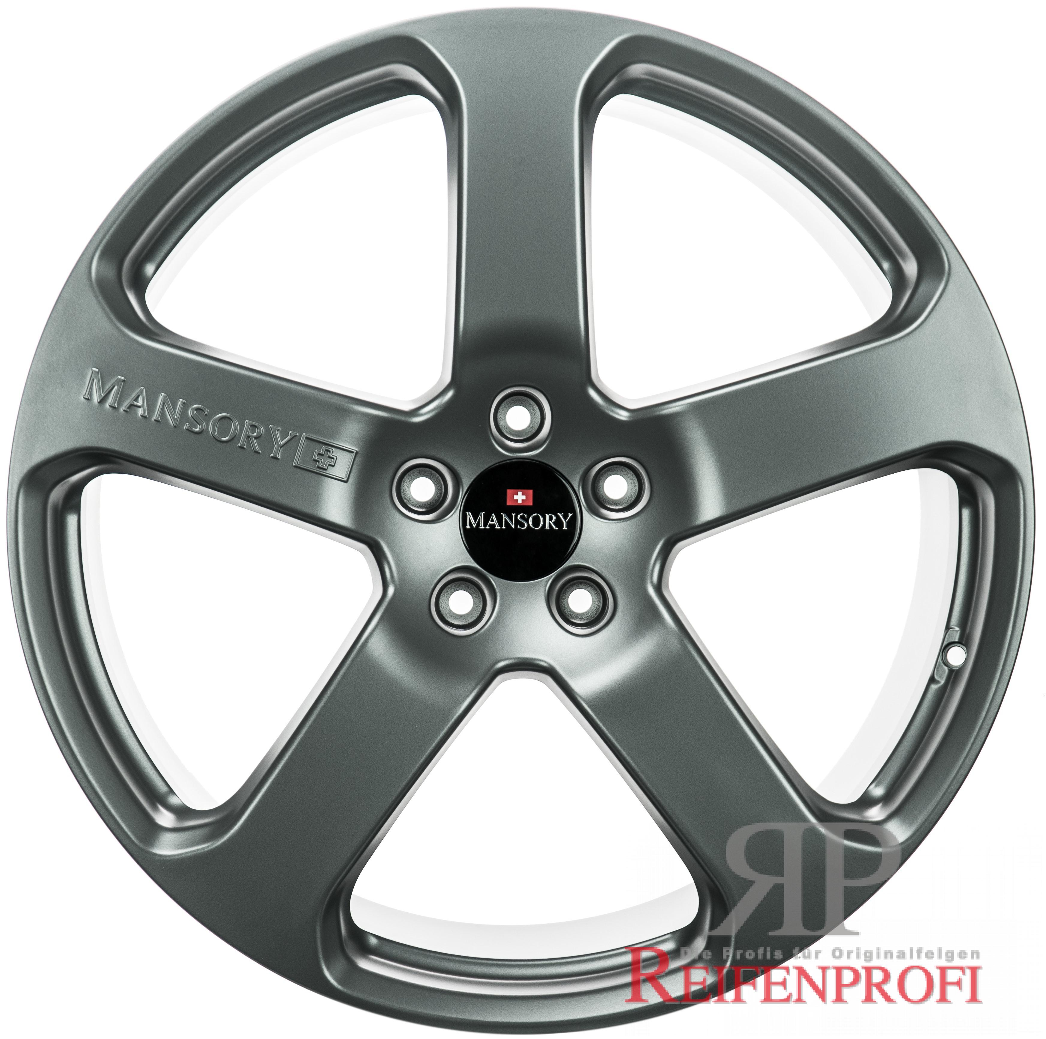 Original Mansory C5 11Jx23 ET50 5x130 23 Zoll Alufelge NEU Titan 