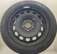 Original VW Golf 7 5Q0601027BS 16 Zoll Winterräder 6x16 ET48 205/55 R16 316-C