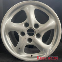 Original Porsche 17 Zoll Einzelfelge  9x17 ET55 99636212800 SIlber 335-A