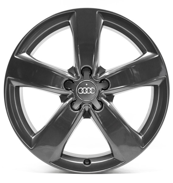 Original Audi A6 C7 4G 18 Zoll Felgen Satz 4G0601025M 7,5x18 ET37 Tian glänzend