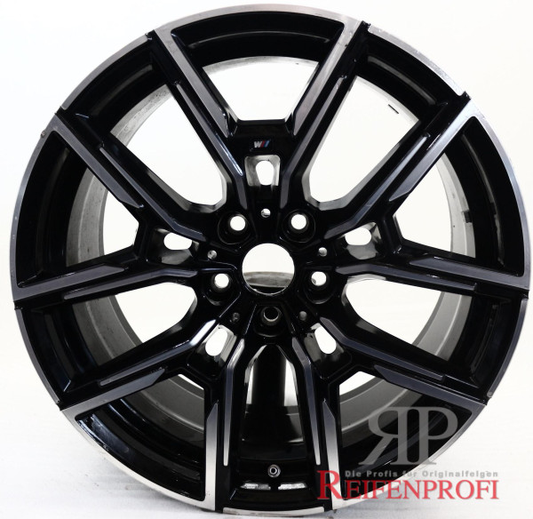 Original BMW 4er G26 19 Zoll Einzelfelge 9Jx19 ET42 8747305 Y-Speiche M859 344-A*