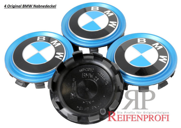 Original BMW X1 X2 X3 X4 X5 X6 X7 Nabendeckel Nabenabdeckung Satz 36136852052 NEUwertig (4 Stück)