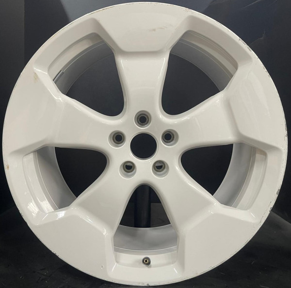 Original VW ID. Buzz 20 Zoll Einzelfelge 9,5Jx20 ET56 Hinterachse 1T3601025AD Stockton Weiß RR18-C