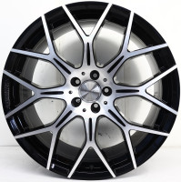 Mansory N.80 22 Zoll Einzelfelge 9,5Jx22 ET35 5x112 Black Diamond NEU 212-B*