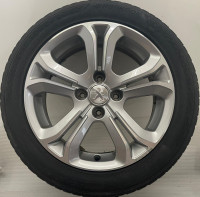 Original Peugeot 208 9673773677 16 Zoll Winterräder 6x16 ET23 195/55 R16 87H 354-C