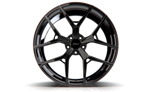 LEVELLA Wheels | RZ8 Forged | 10,5Jx22 ET20 bis ET50 | 5x120 | Schwarz Hochglanz