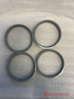 Zentrierring Set 4 Stück 72,6mm - 66,5mm grau neu/unbenutzt