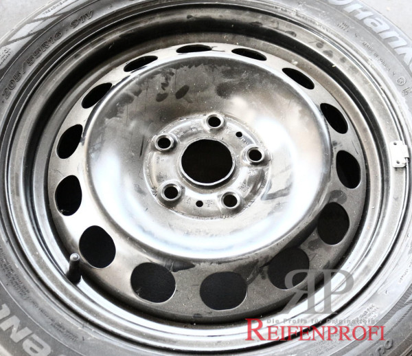 Original Audi Q2 GA 5Q0601027AM 5Q0601027AN16 Zoll Stahlfelgen 6x16 ET43 5x112 RR24-B