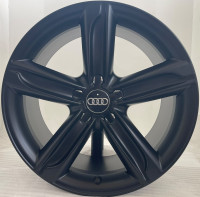 Original Audi TT TTS 8J 18 Zoll Felgen 8J0601025AT 8J0601025CT 9x18 ET52 Schwarz matt