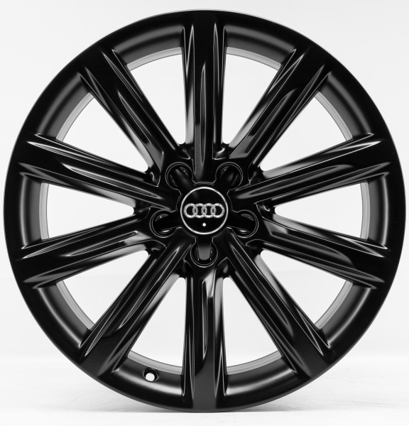 Original Audi A7 4G8 19 Zoll Felgen Satz 4G8601025K 8x19 ET26 Schwarz Seidenmatt