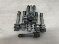 1x Radschrauben M14x1,5 Kugel Kugelbund Silber passend auf Diverse Felgen SW19 L60