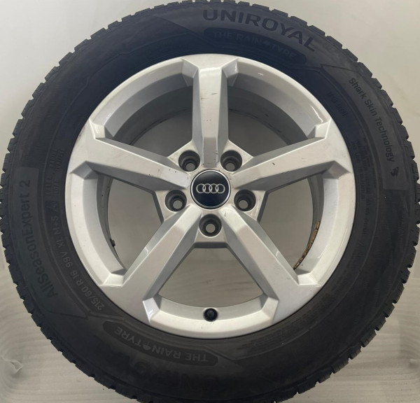 Original Audi Q2 16 Zoll Kompletträder Allwetter 81A601025 6,5x16 ET43 215/60 R18 318-C