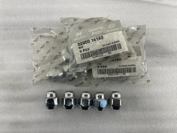 20x Radschrauben M12 Original Hyundai Radmuttern 52950 14140 4x 5 PCS
