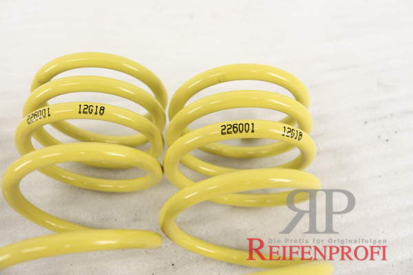 Tieferlegungsfedern für Smart Fortwo ST gelb RAL 1021 226001 / 226001 NEU T136