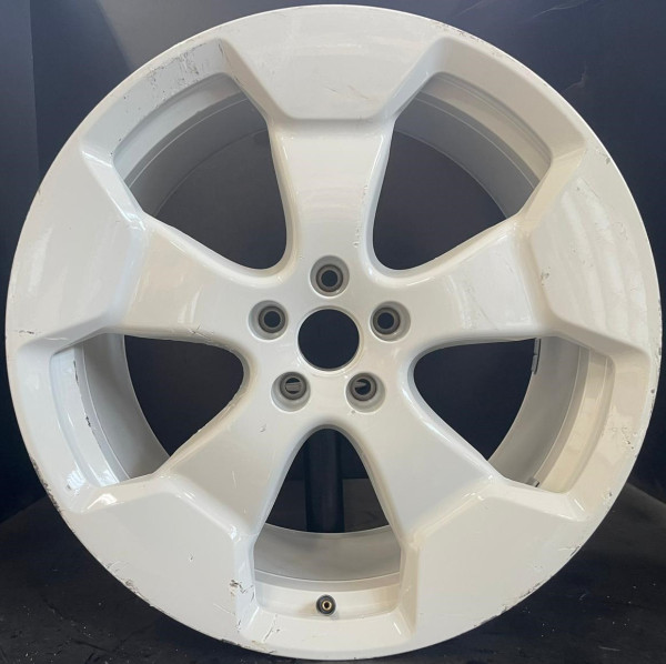 Original VW ID. Buzz 20 Zoll Einzelfelge 9,5Jx20 ET56 Hinterachse 1T3601025AD Stockton Weiß RR20-C