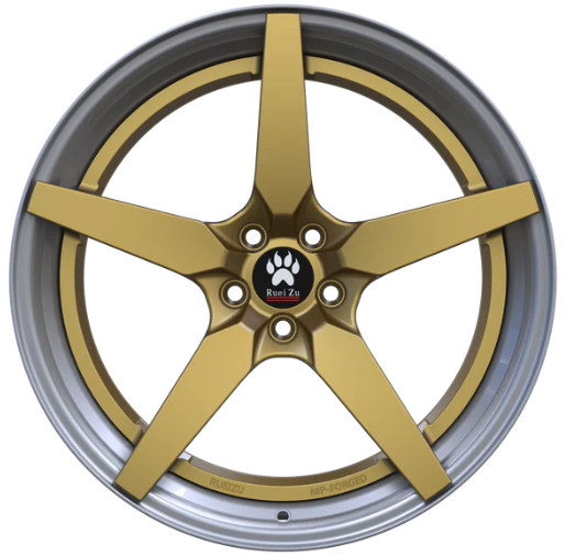 Ruei Zu 2tlg Forged wheels | R303 | 8,5Jx19 ET45 | 5x100 | Silber-Bronze Face
