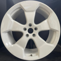 Original VW ID. Buzz 20 Zoll Einzelfelge 9,5Jx20 ET56 Hinterachse 1T3601025AD Stockton Weiß RR18-CE2