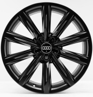 Original Audi A7 4G8 19 Zoll Felgen Satz 4G8601025K 8x19 ET26 Schwarz Seidenmatt