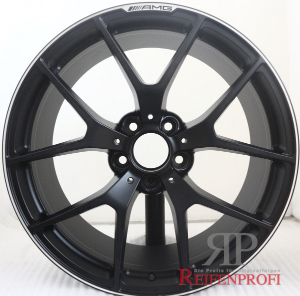 Original Mercedes AMG 507 C63 W204 A2044012600 19 Zoll Einzelfelge 9Jx19 ET54 gefräst 289-B
