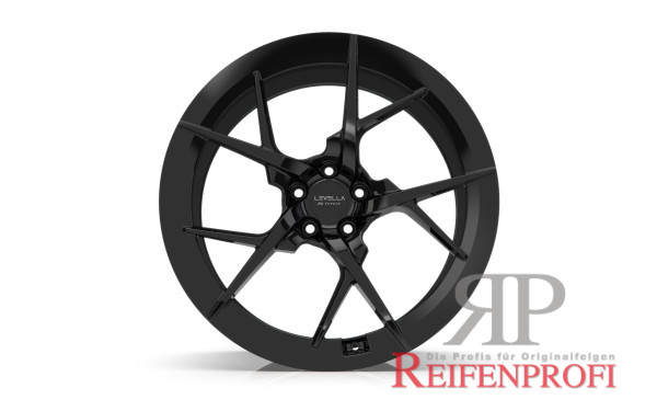 LEVELLA Wheels | RZ6 Forged | 9Jx19 ET20 bis ET50 | 5x110 | Schwarz Hochglanz