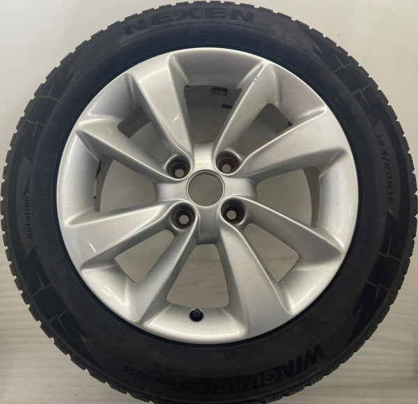 Original Opel Adam OP070 K1 15 Zoll Winterräder 6x15 ET39 185/60 R15 316-C