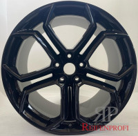 Original Lamborghini Aventador 20 Zoll Einzelfelge 470601025A 12x20 ET56,7 Schwarz Hochglanz 357-B