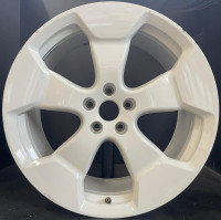 Original VW ID. Buzz 20 Zoll Einzelfelge 9,5Jx20 ET56 Hinterachse 1T3601025AD Stockton Weiß RR19-C