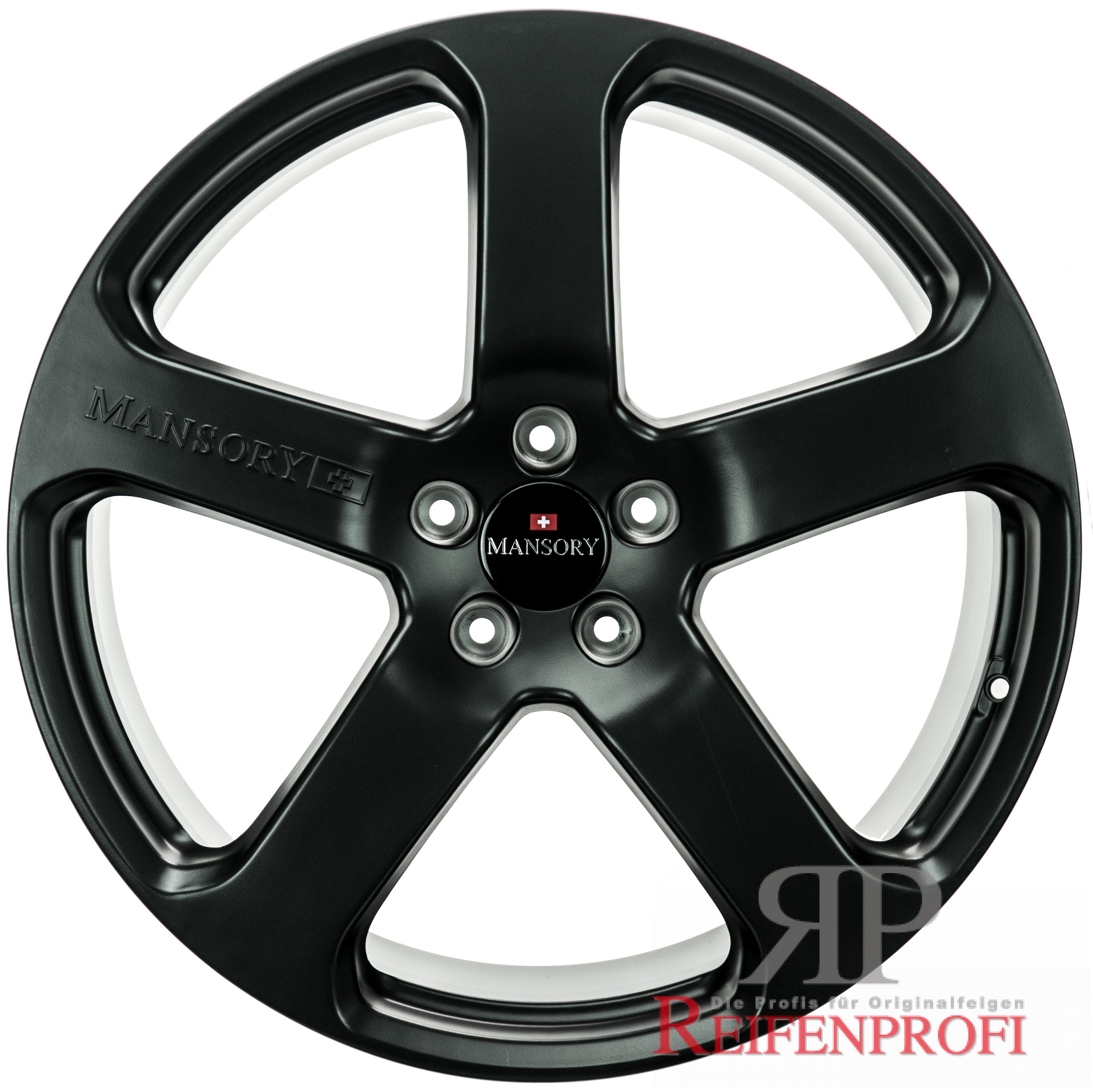 Original Mansory C5 11Jx23 ET50 5x130 23 Zoll Alufelge NEU Schwarz  