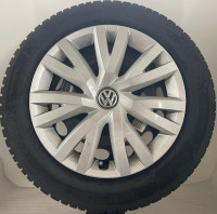 16 Zoll Original VW Golf 7 & Golf 8 5Q0601027BR Winterräder DOT 2023 205/55 R16 WIE NEU 316-A