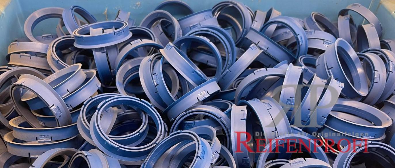 4 Stück Zentrierringe 66.6 Auf 57.1 Mm - Reduziert Vibrationen Bei Alu- & Stahlfelgen